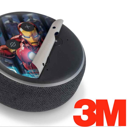 Marvel Iron Man New Armor Amazon Echo Dot Skin