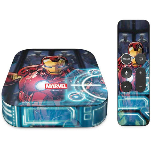 Marvel Iron Man New Armor Apple TV Skin