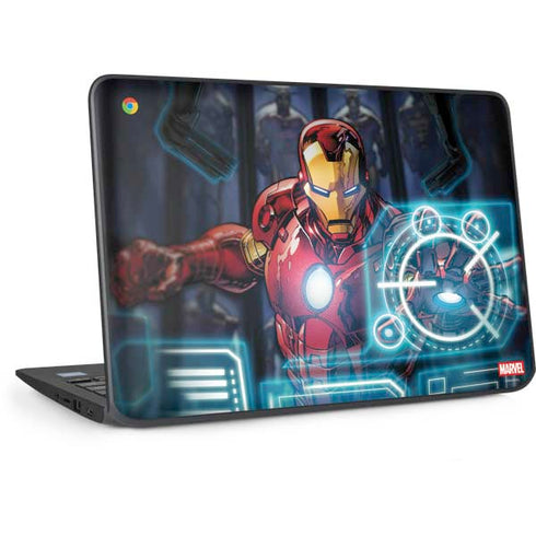Marvel Iron Man New Armor HP Chromebook Skin