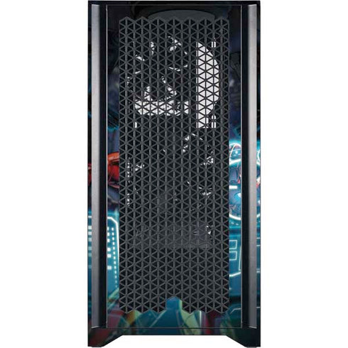 Marvel Iron Man New Armor Corsair 4000D Tempered Glass Mid-Tower ATX Case Skin