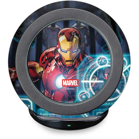 Marvel Iron Man New Armor Fast Charge Wireless Charging Stand Skin