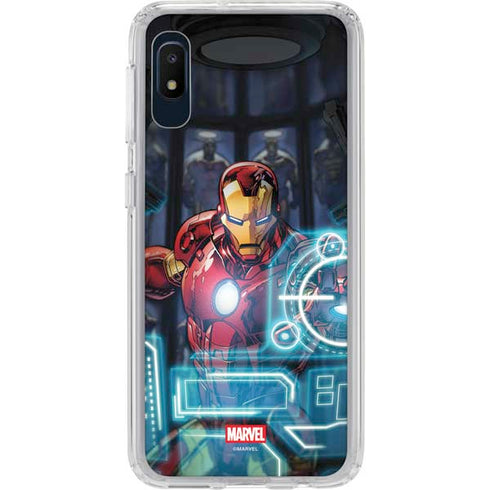 Marvel Iron Man New Armor Galaxy A10e Clear Case