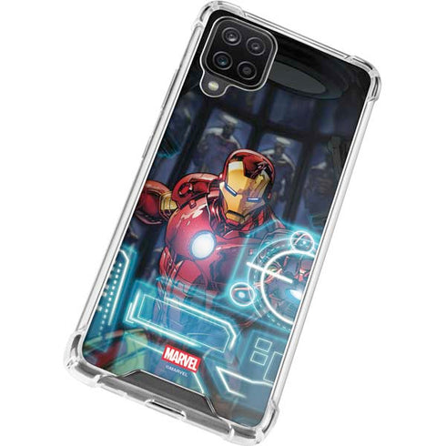 Marvel Iron Man New Armor Galaxy A12 Clear Case