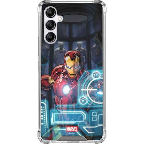 Marvel Iron Man New Armor Galaxy A14 5G Clear Case