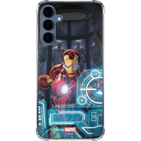Marvel Iron Man New Armor Galaxy A35 5G Clear Case