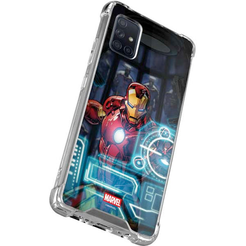 Marvel Iron Man New Armor Galaxy A51 5G Clear Case