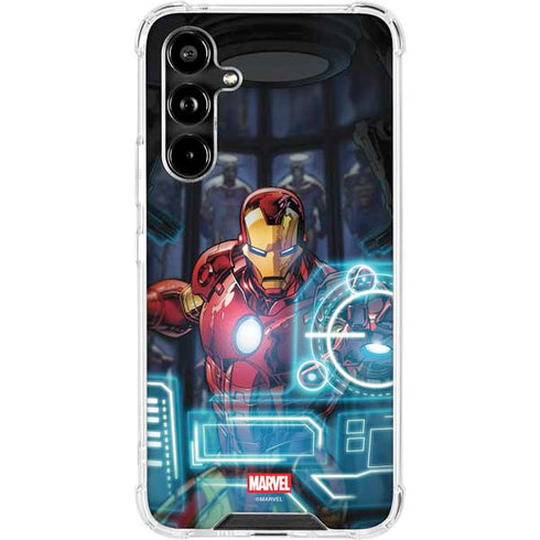 Marvel Iron Man New Armor Galaxy A54 5G Clear Case
