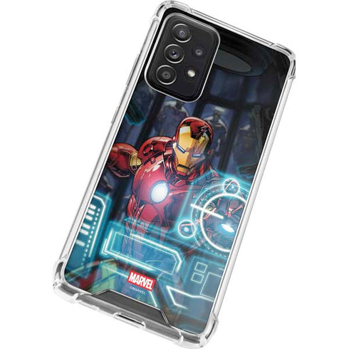 Marvel Iron Man New Armor Galaxy A72 5G Clear Case