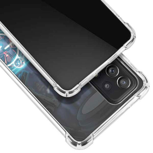 Marvel Iron Man New Armor Galaxy A72 5G Clear Case