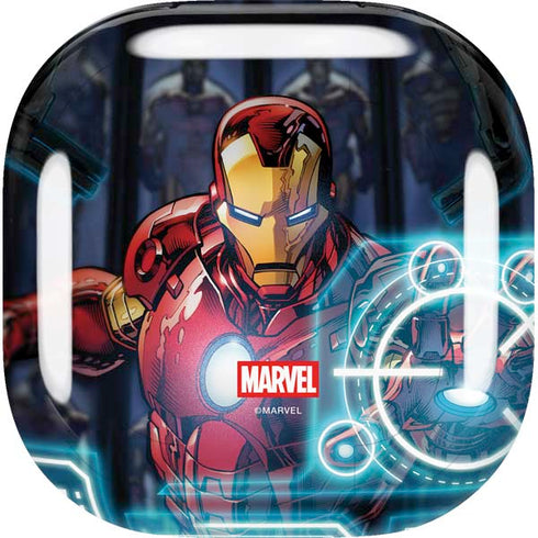 Marvel Iron Man New Armor Galaxy Buds Live Skin