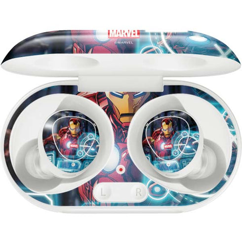 Marvel Iron Man New Armor Galaxy Buds Plus Skin