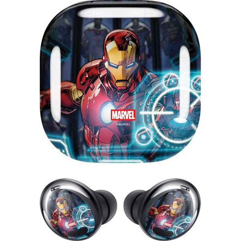 Marvel Iron Man New Armor Galaxy Buds Pro Skin