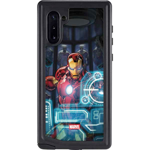 Marvel Iron Man New Armor Galaxy Note 10 Waterproof Case