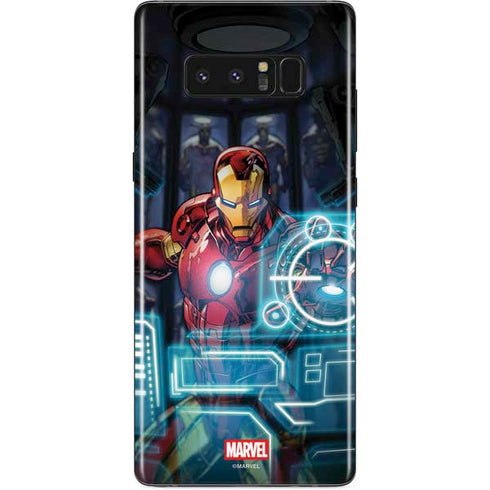 Marvel Iron Man New Armor Galaxy Note 8 Skin