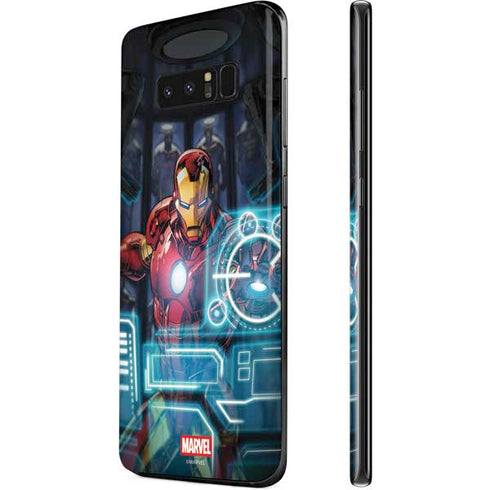 Marvel Iron Man New Armor Galaxy Note 8 Skin