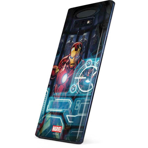 Marvel Iron Man New Armor Galaxy Note 9 Skin