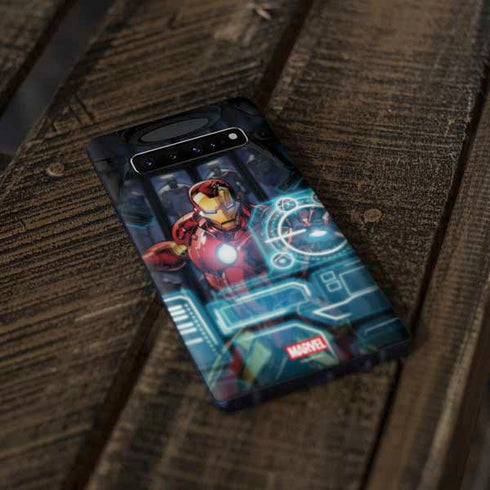 Marvel Iron Man New Armor Galaxy S10 Skin