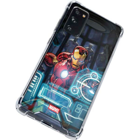 Marvel Iron Man New Armor Galaxy S20 FE Clear Case
