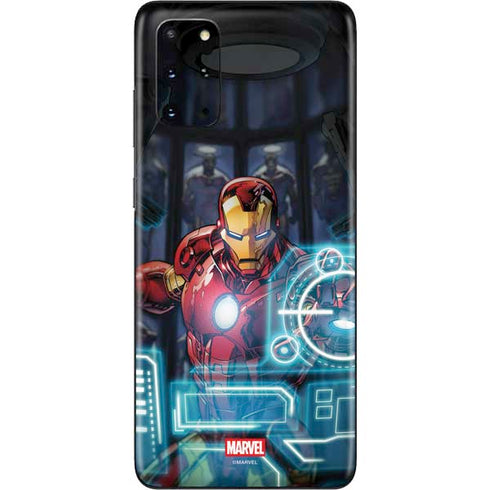 Marvel Iron Man New Armor Galaxy S20 Plus Skin