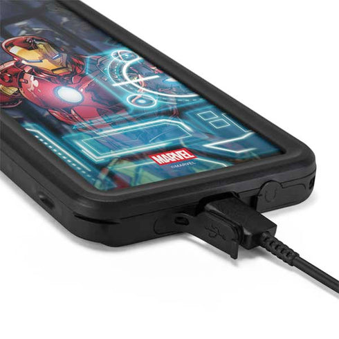 Marvel Iron Man New Armor Galaxy S20 Plus Waterproof Case