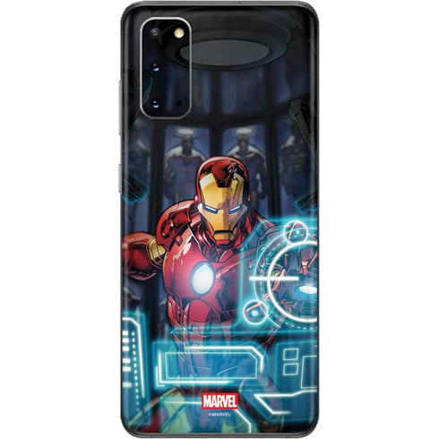 Marvel Iron Man New Armor Galaxy S20 Skin