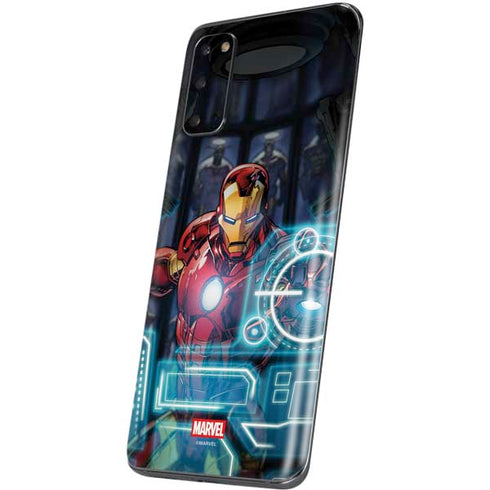 Marvel Iron Man New Armor Galaxy S20 Skin