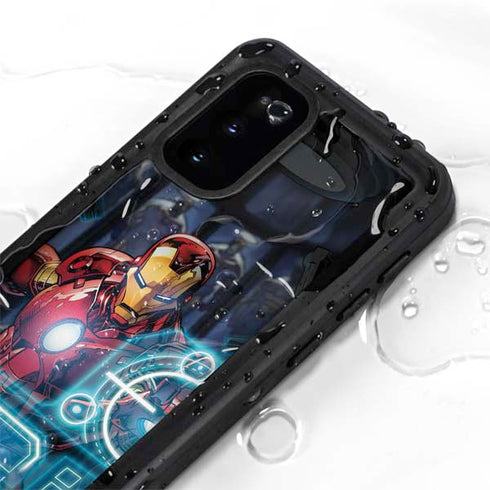Marvel Iron Man New Armor Galaxy S20 Waterproof Case