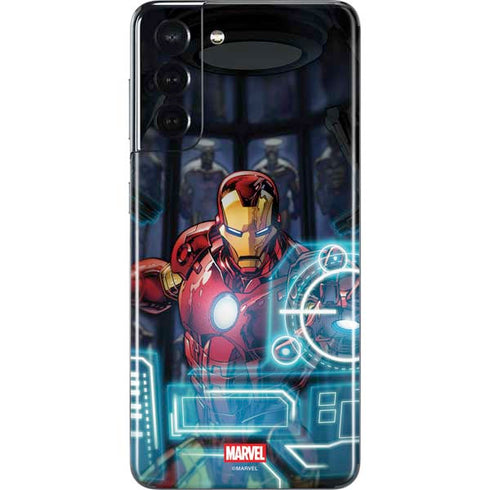 Marvel Iron Man New Armor Galaxy S21 5G Skin
