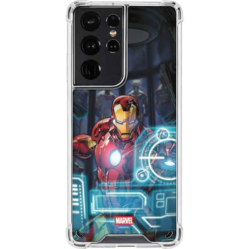 Marvel Iron Man New Armor Galaxy S21 Ultra 5G Clear Case