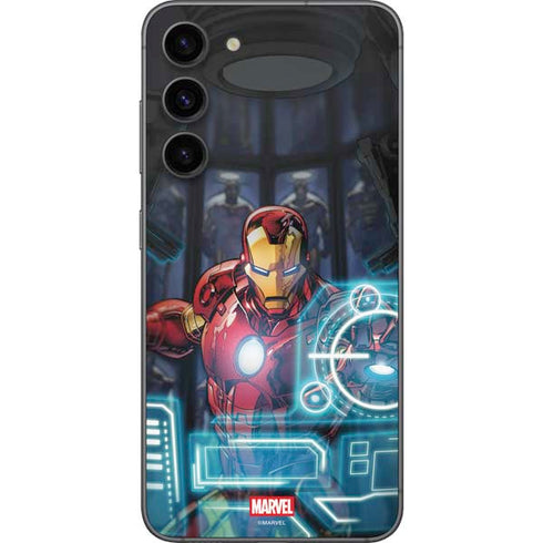 Marvel Iron Man New Armor Galaxy S23 FE Skin