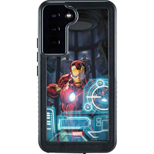 Marvel Iron Man New Armor Galaxy S23 Plus Waterproof Case