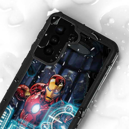 Marvel Iron Man New Armor Galaxy S23 Plus Waterproof Case