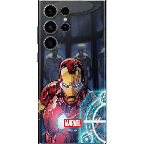 Marvel Iron Man New Armor Galaxy S23 Ultra Skin