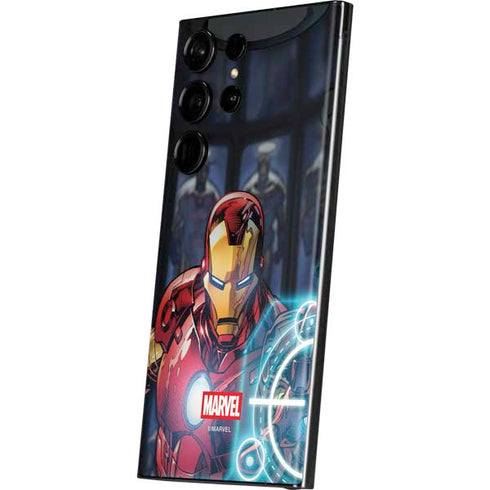 Marvel Iron Man New Armor Galaxy S23 Ultra Skin
