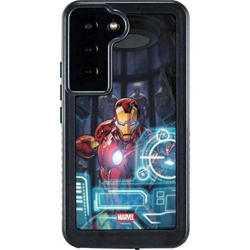 Marvel Iron Man New Armor Galaxy S23 Waterproof Case