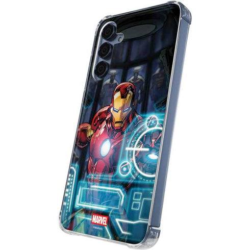 Marvel Iron Man New Armor Galaxy S24 Clear Case