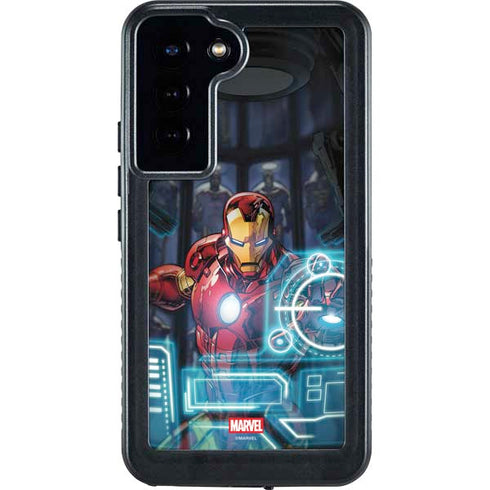 Marvel Iron Man New Armor Galaxy S24 Plus Waterproof Case