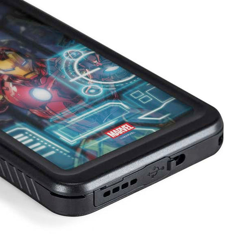 Marvel Iron Man New Armor Galaxy S24 Plus Waterproof Case