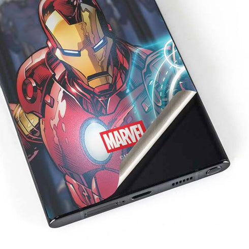 Marvel Iron Man New Armor Galaxy S24 Ultra Skin