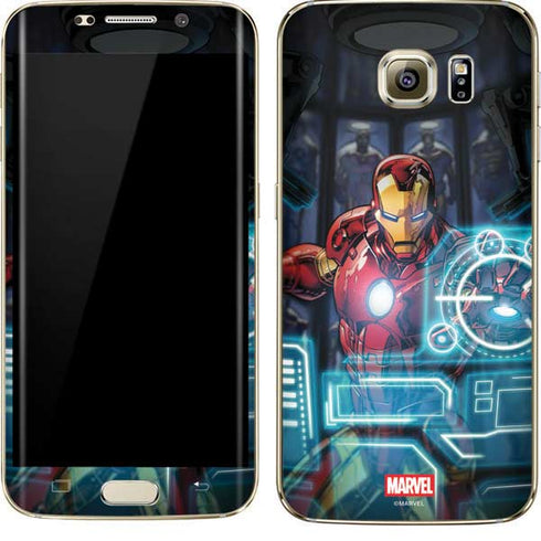 Marvel Iron Man New Armor Galaxy S7 Edge Skin