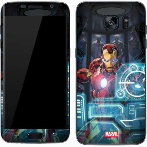 Marvel Iron Man New Armor Galaxy S7 Skin