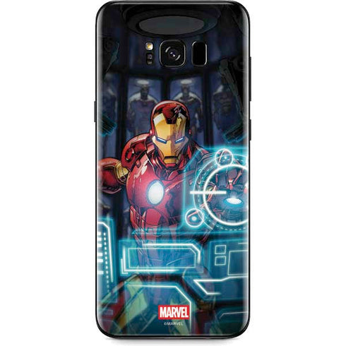 Marvel Iron Man New Armor Galaxy S8 Skin