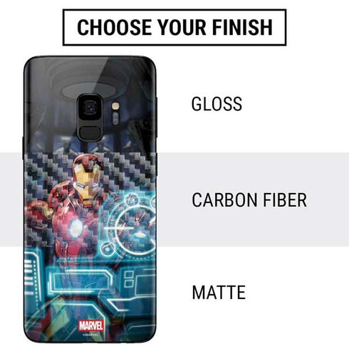 Marvel Iron Man New Armor Galaxy S9 Skin