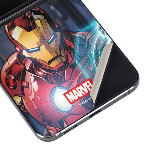 Marvel Iron Man New Armor Galaxy Z Flip5 5G Skin
