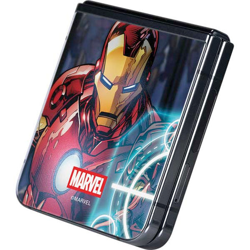 Marvel Iron Man New Armor Galaxy Z Flip5 5G Skin
