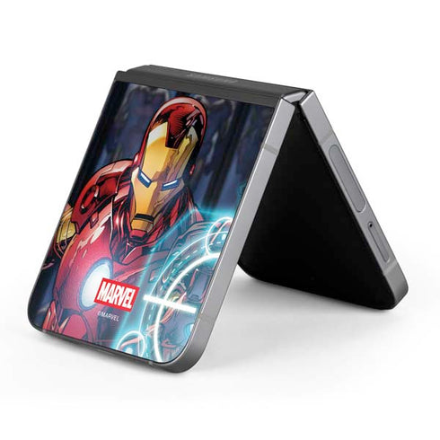 Marvel Iron Man New Armor Galaxy Z Flip6 Skin