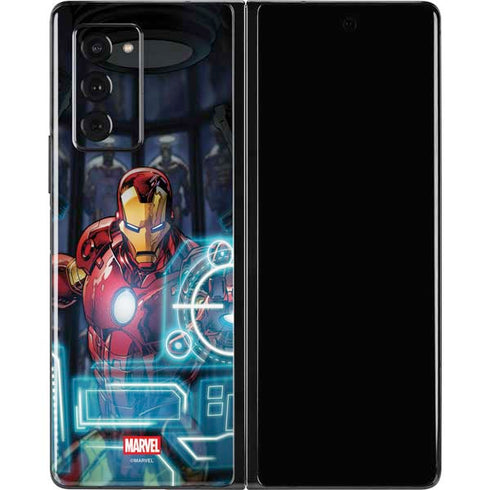Marvel Iron Man New Armor Galaxy Z Fold2 5G Skin