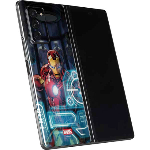 Marvel Iron Man New Armor Galaxy Z Fold2 5G Skin