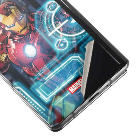 Marvel Iron Man New Armor Galaxy Z Fold2 5G Skin