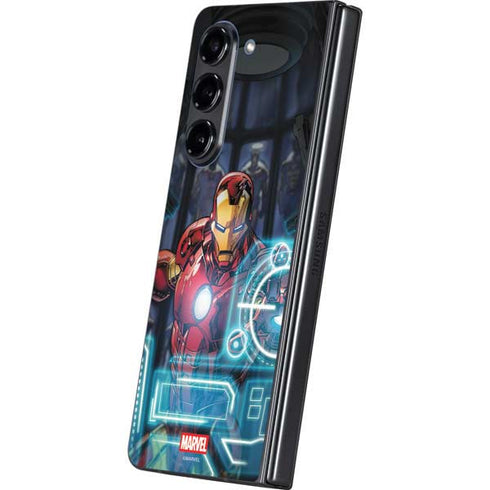 Marvel Iron Man New Armor Galaxy Z Fold5 5G Skin